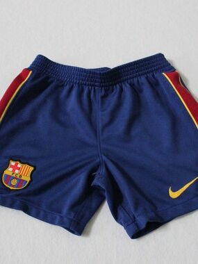 Barcelona FC Shorts Nike Little Kids size XS  Blue